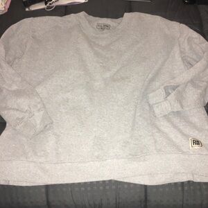 Gray Real Work Wear Men’s Sweatshirt